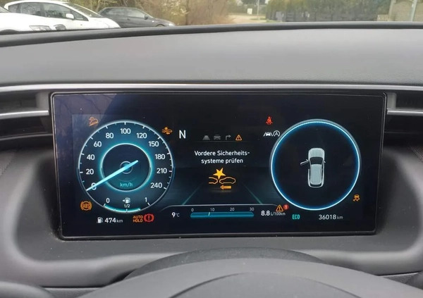 Hyundai Tucson cena 85900 przebieg: 36000, rok produkcji 2023 z Górowo Iławeckie małe 497